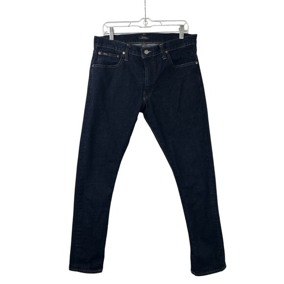 Polo Ralph Lauren Men's Size 34x32 Blue 'The Sullivan Slim' Straight-Leg Jeans - Picture 1 of 16